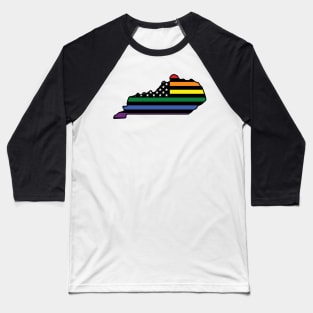 Rainbow Flag Kentucky Baseball T-Shirt